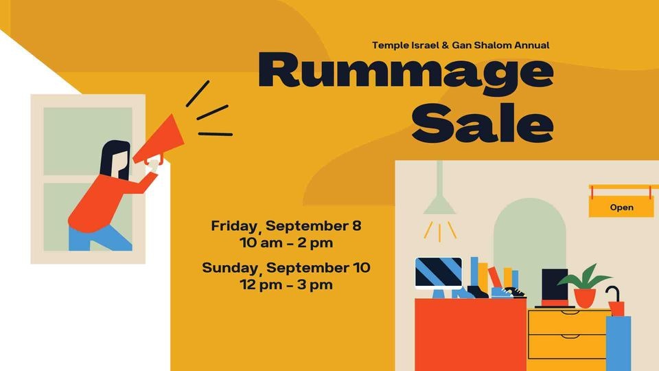 Temple Israel Rummage Sale