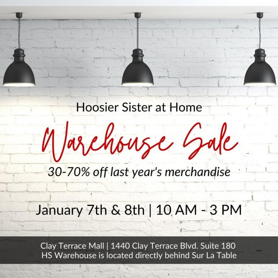 Hoosier Sister 2nd Annual Warehouse Sale