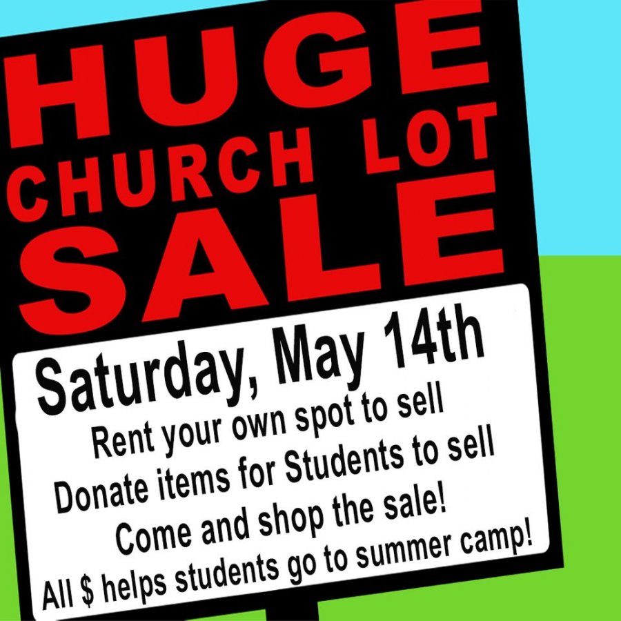 Living Stones Church Parking Lot and Rummage Sale