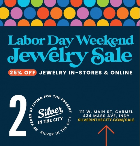 Silver in the City Labor Day Jewelry Sale
