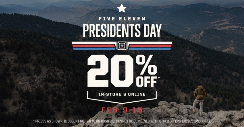 5.11 Tactical Presidents Day Sale - Indianapolis